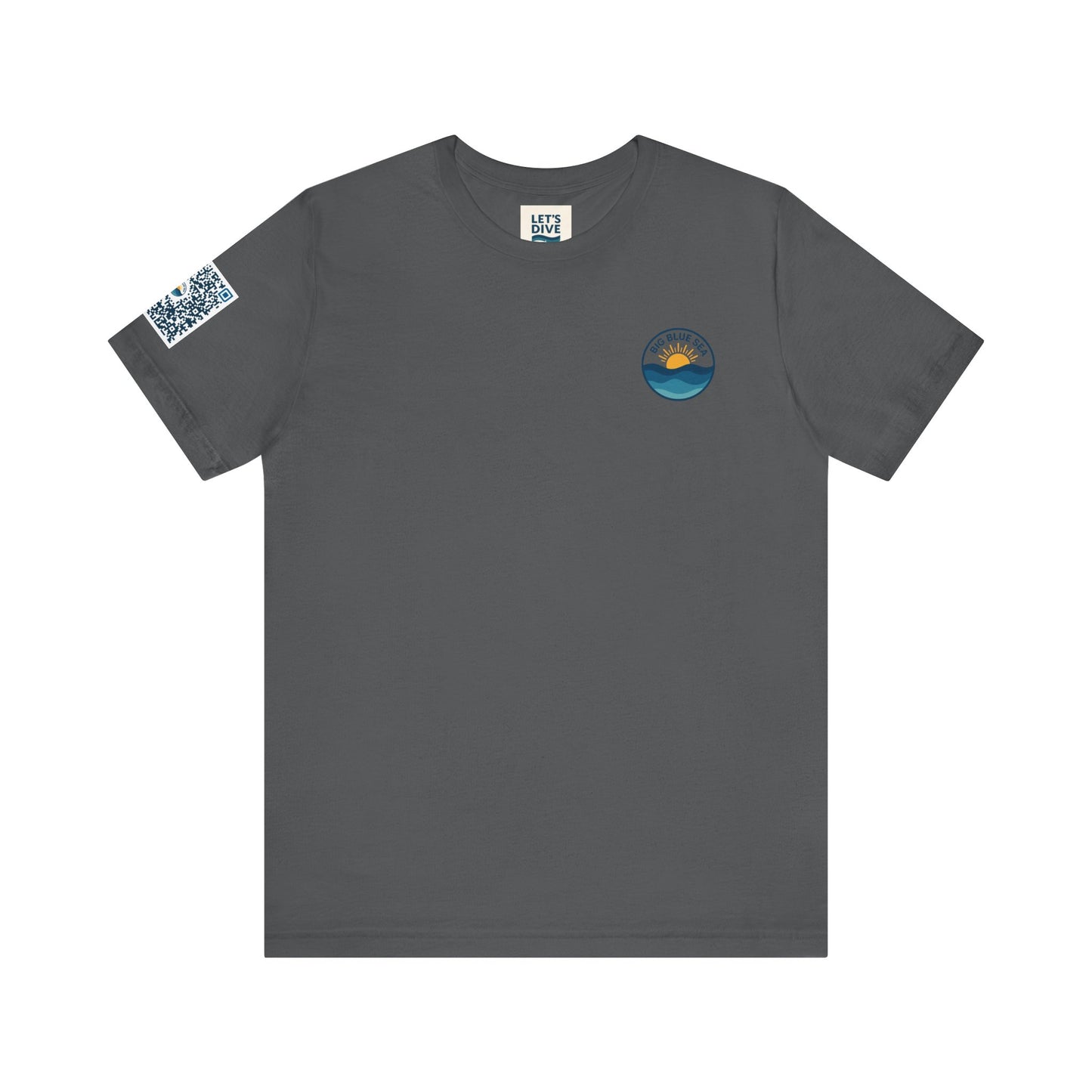Ocean Vibes Unisex Jersey Tee with Octopus Design
