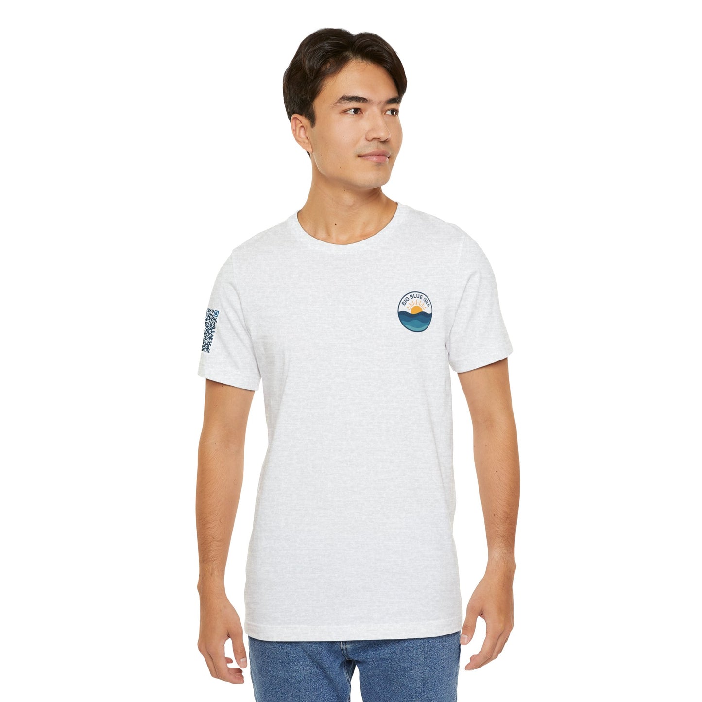 Ocean Vibes Unisex Jersey Tee with Octopus Design