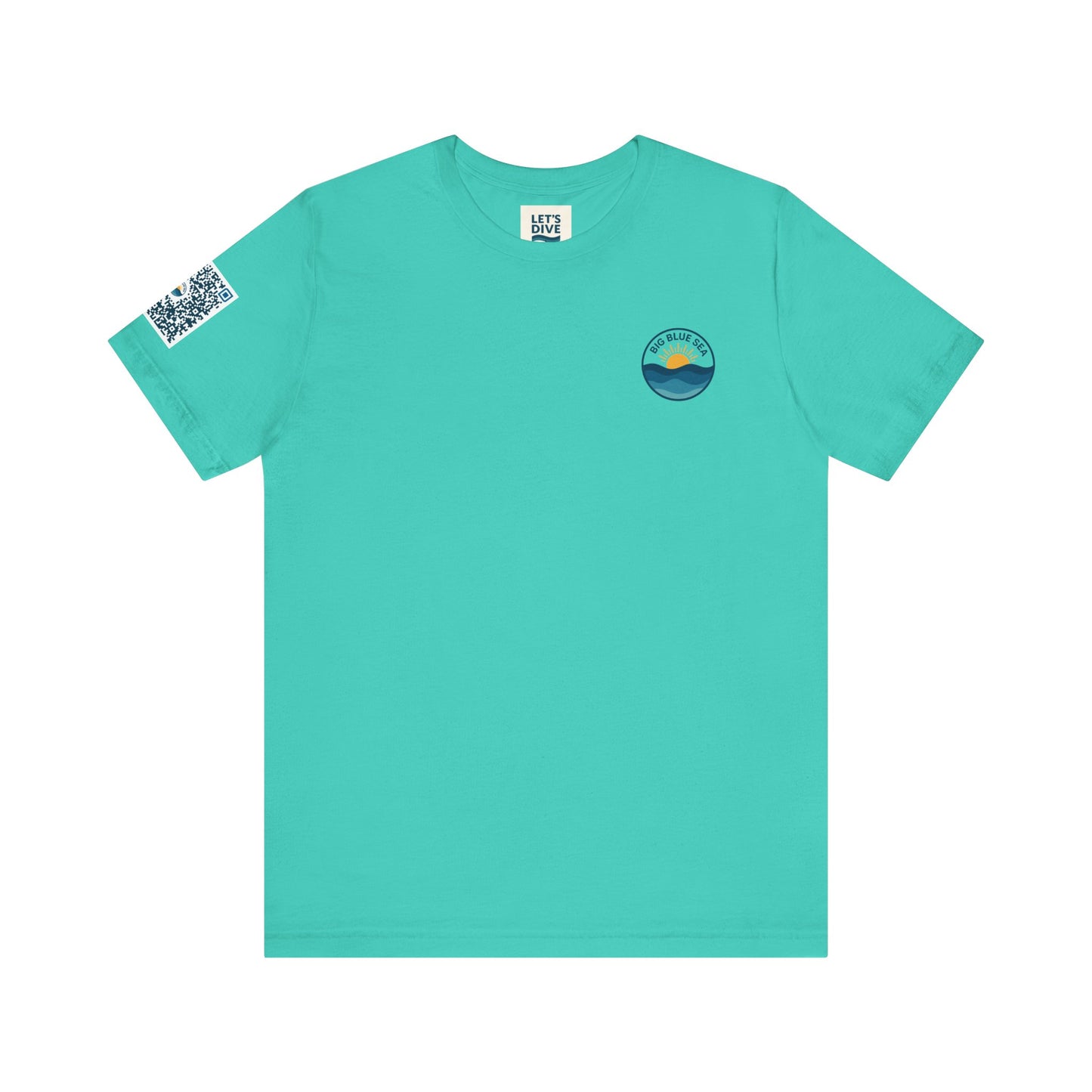 Ocean Vibes Unisex Jersey Tee with Octopus Design