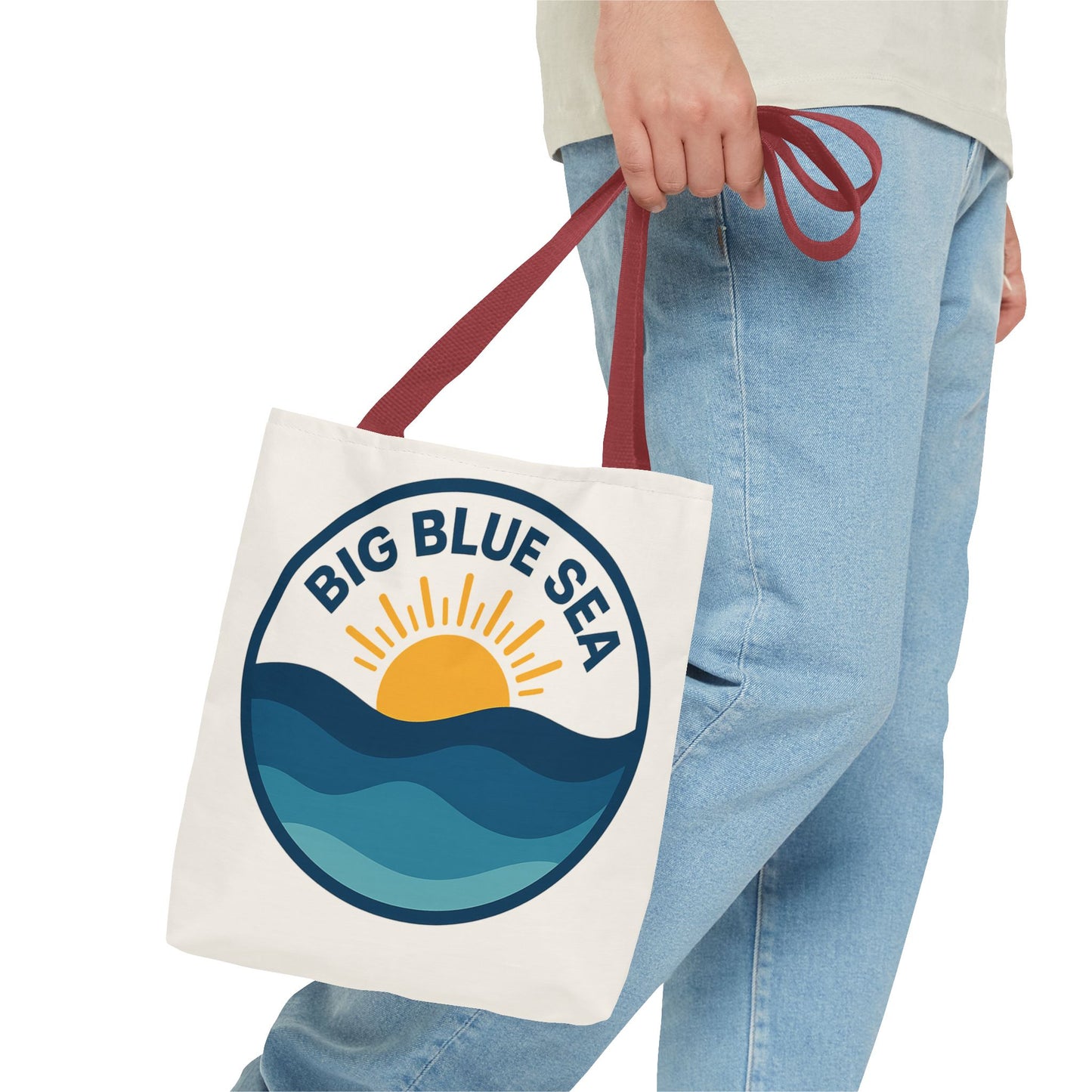 Eco-Friendly Ocean Awareness Tote Bag - Perfect for Beach Lovers