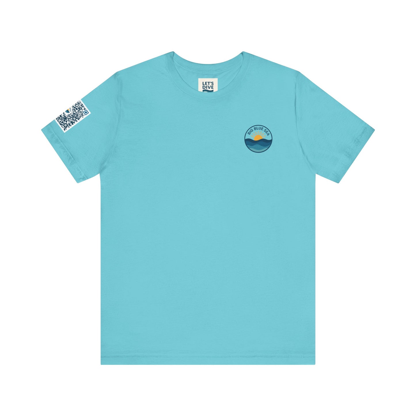 Ocean Vibes Unisex Jersey Tee with Octopus Design