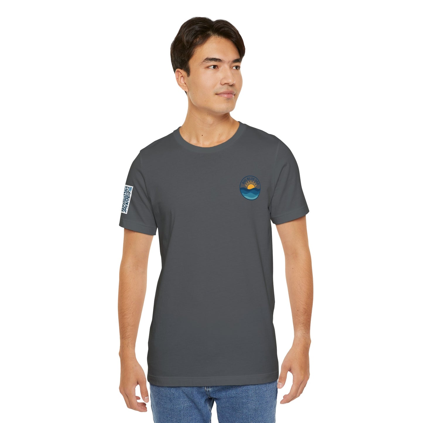 Ocean Vibes Unisex Jersey Tee with Octopus Design