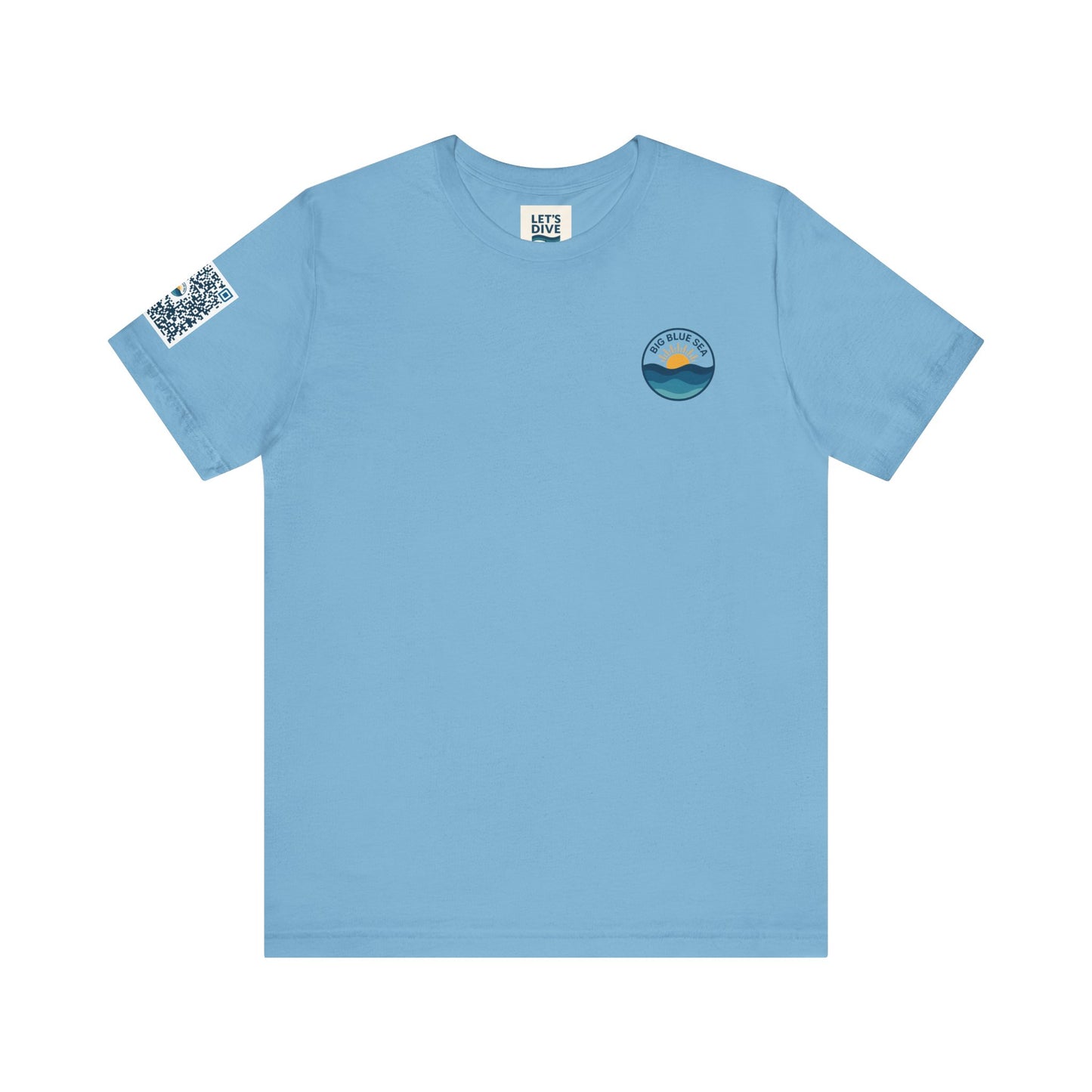Ocean Vibes Unisex Jersey Tee with Octopus Design