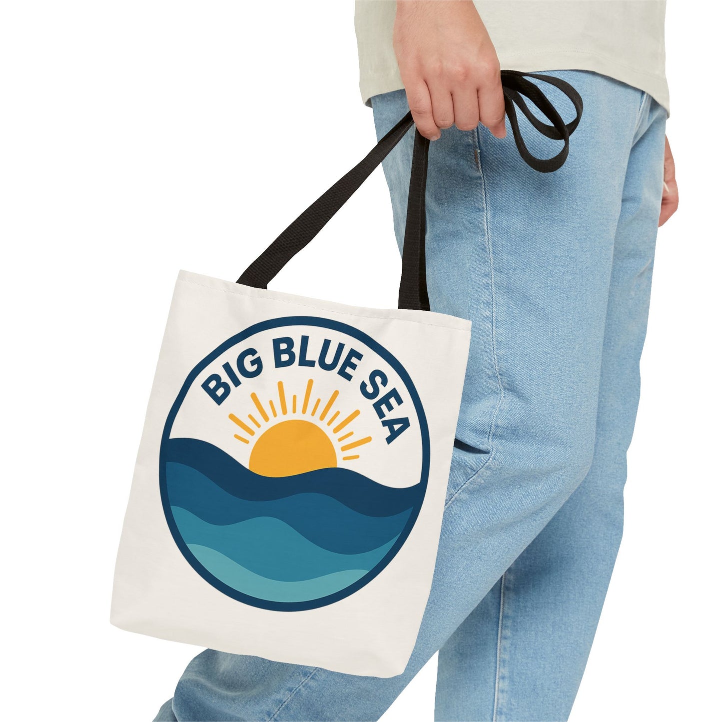 Eco-Friendly Ocean Awareness Tote Bag - Perfect for Beach Lovers