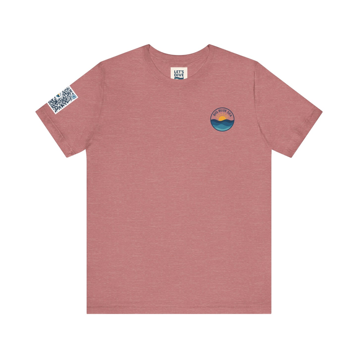 Ocean Vibes Unisex Jersey Tee with Octopus Design