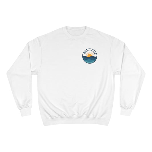 Big Blue Sea Champion Sweatshirt - Coastal Vibes for Beach Lovers