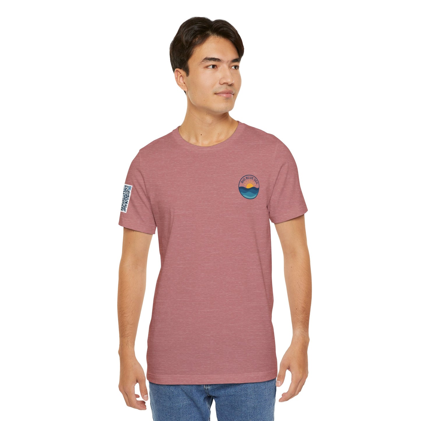 Ocean Vibes Unisex Jersey Tee with Octopus Design