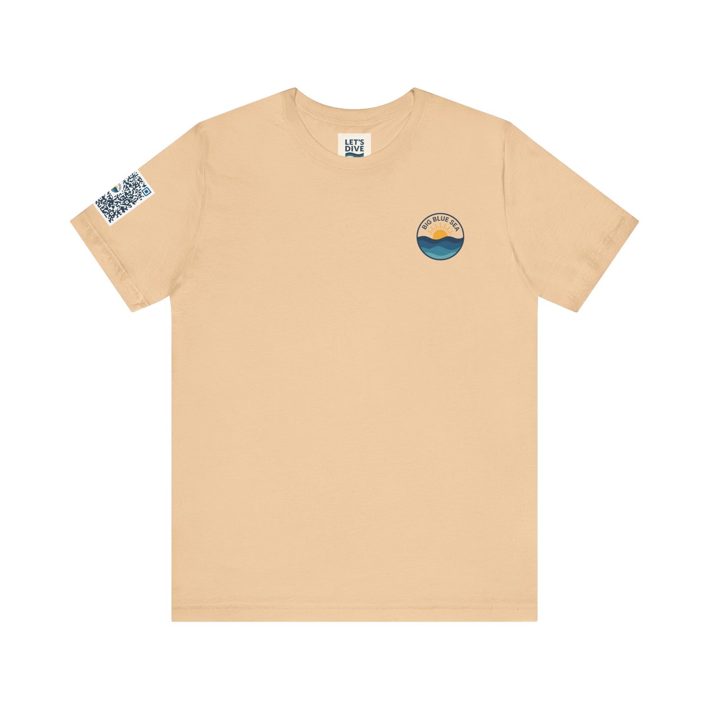 Ocean Vibes Unisex Jersey Tee with Octopus Design